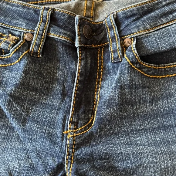 Shyanne 30x32 Dark Blue boot cut jeans - Picture 8 of 10